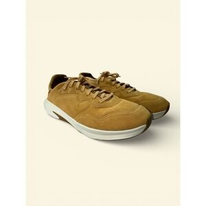 Size 10 - OluKai Suede Sneakers Koheo Golden Sand Men NWOT NWOB